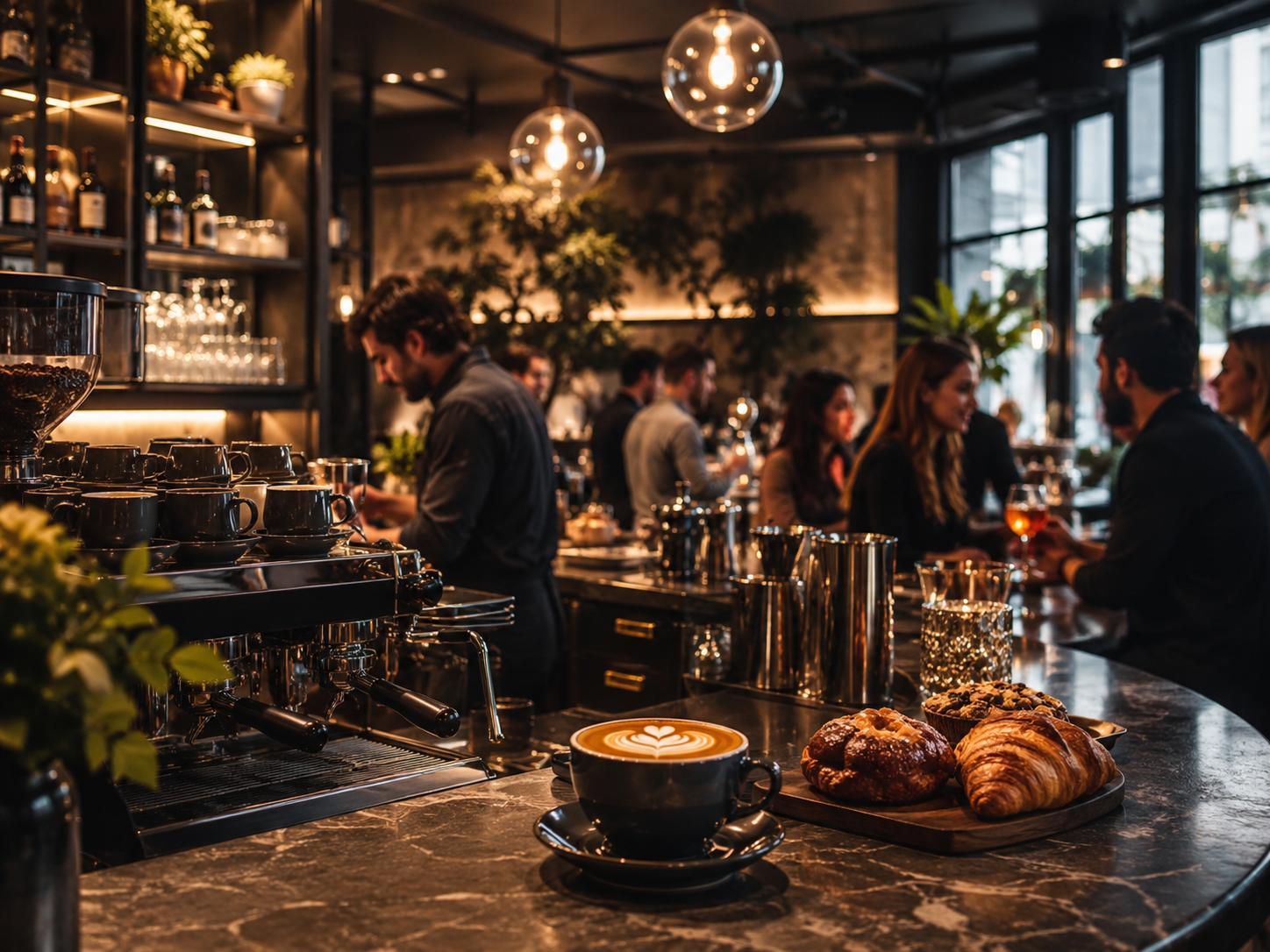 Aperçu du template Le Comptoir Urbain - Café-Bar