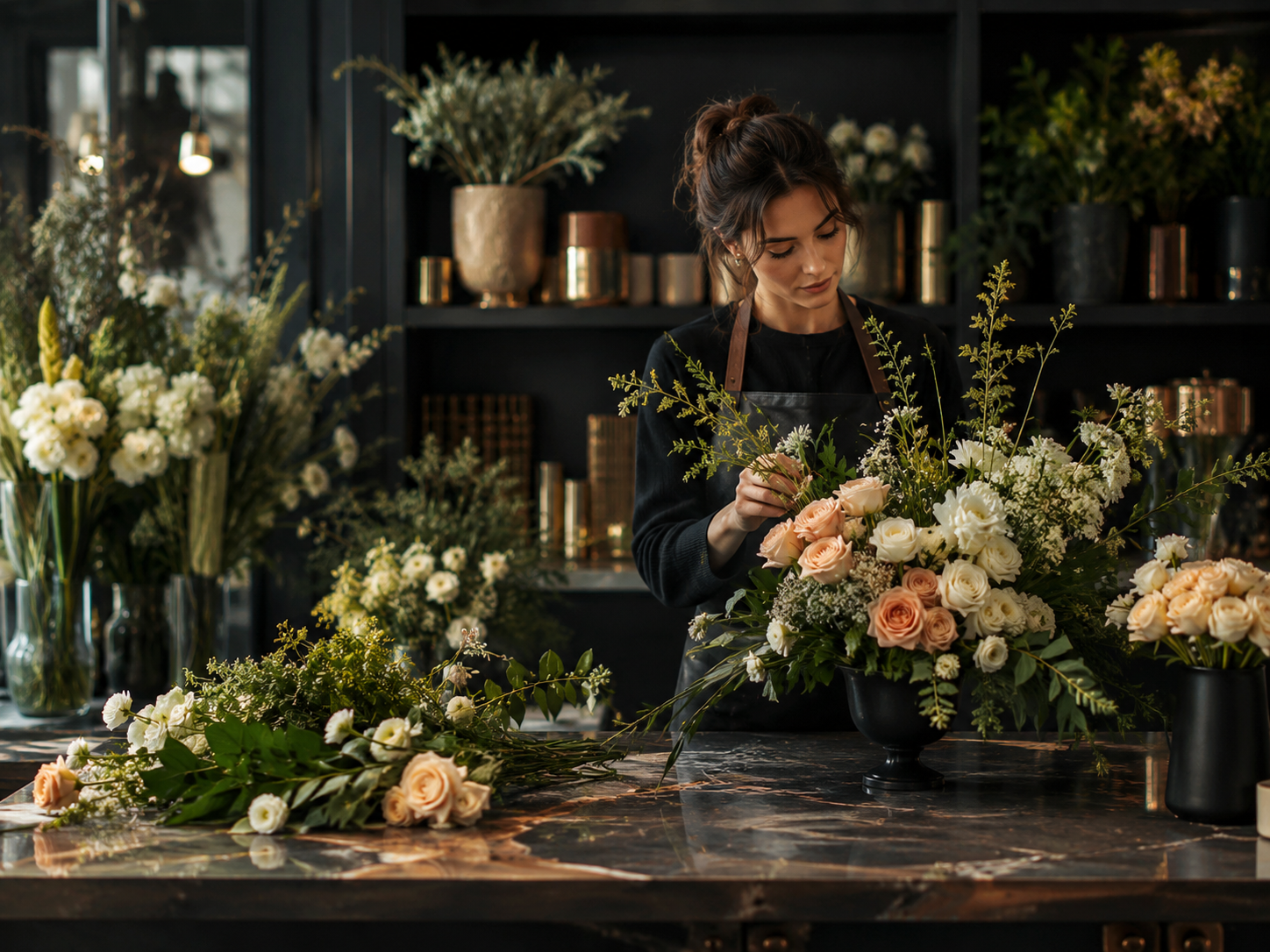 Aperçu du template Atelier Luxe - Fleuriste
